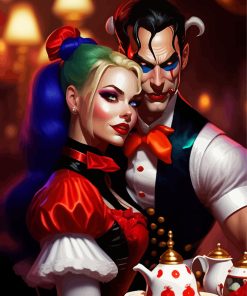 Clown Couple Diamond Painting