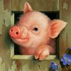 Cute Pig Diamond Painting