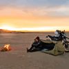 Desert Motorcycle Camping Diamond Painting