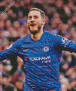 Eden Hazard Footballer Diamond Painting