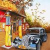 Gas Station Diamond Painting