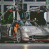 Grey Pagani Diamond Painting