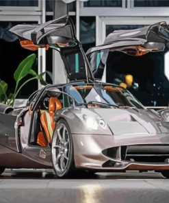 Grey Pagani Diamond Painting