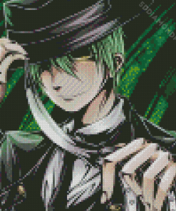 Hazama Blazblue Anime Diamond Painting