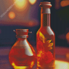 Herbal Glass Bottles Diamond Painting