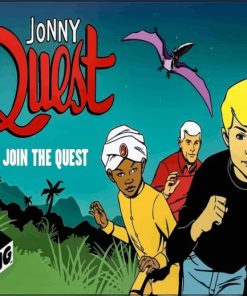 Jonny Quest Diamond Painting