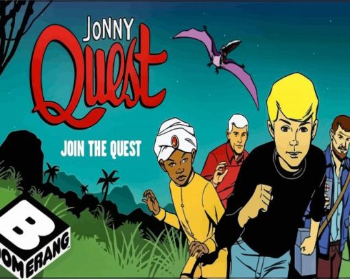 Jonny Quest Diamond Painting