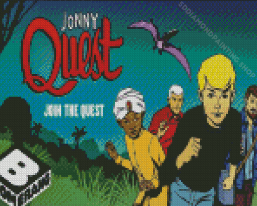 Jonny Quest Diamond Painting