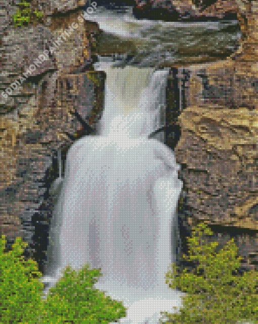 Linville Falls Diamond Painting