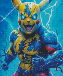 Mad Pikachu Diamond Painting