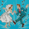 Marriage Dance Pop Art Diamond Painting