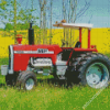 Massey Ferguson Tractor Diamond Painting