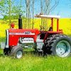 Massey Ferguson Tractor Diamond Painting