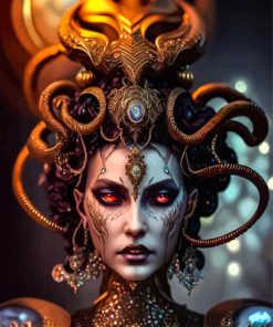 Medusa Diamond Painting