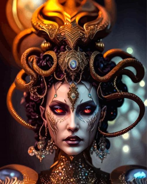 Medusa Diamond Painting