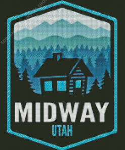 Midway Utah Poster Diamond Painting