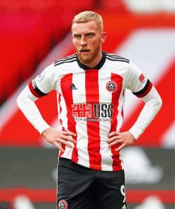 Oliver Mcburnie Sheffield United Footballer Diamond Painting