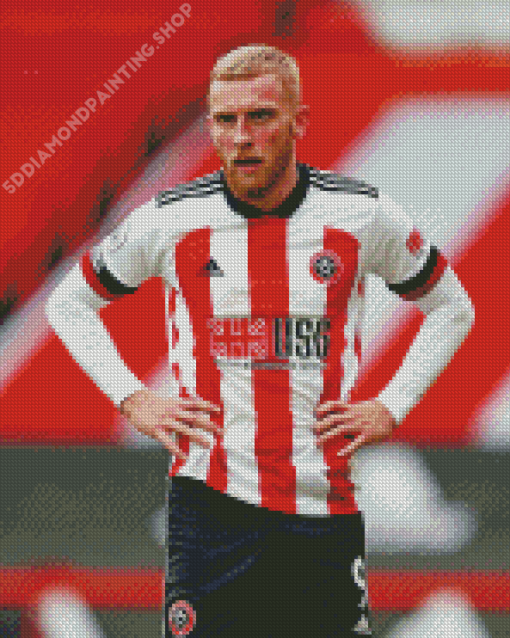 Oliver Mcburnie Sheffield United Footballer Diamond Painting