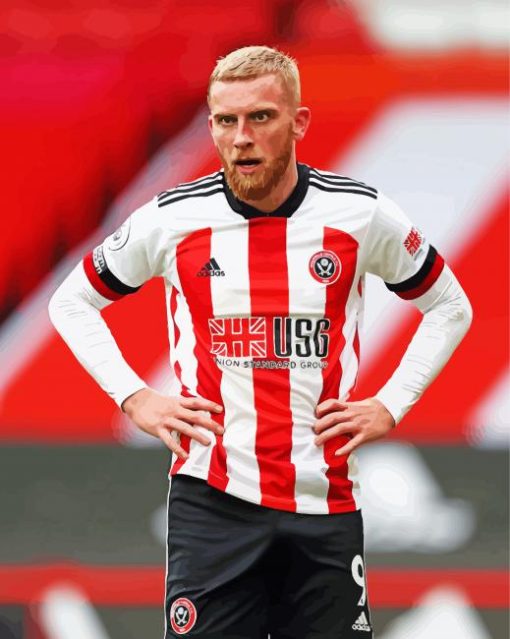 Oliver Mcburnie Sheffield United Footballer Diamond Painting