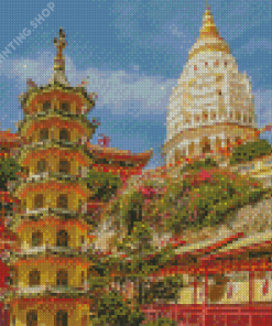 Penang City In Malaysia Diamond Painting