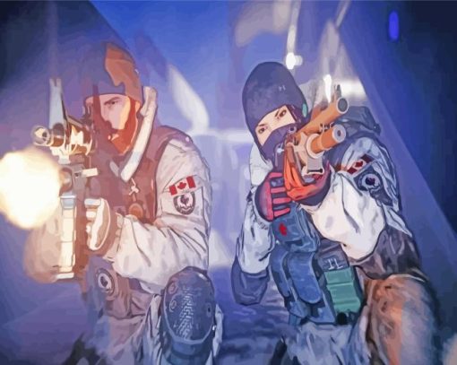 Rainbow Six Siege Diamond Painting