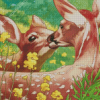 Resting Deers Diamond Painting