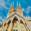 Sagrada Familia Basilica In Spain Diamond Painting