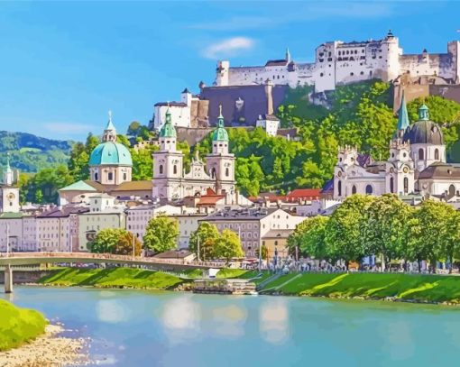 Salzburg Austria Diamond Painting