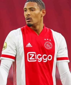 Sebastien Haller Ajax Amsterdam Player Diamond Painting