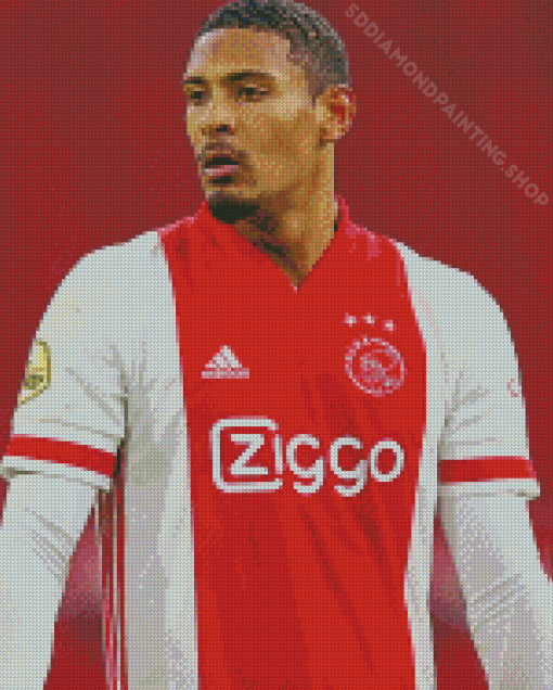 Sebastien Haller Ajax Amsterdam Player Diamond Painting