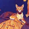 Sun Cat Art Diamond Painting