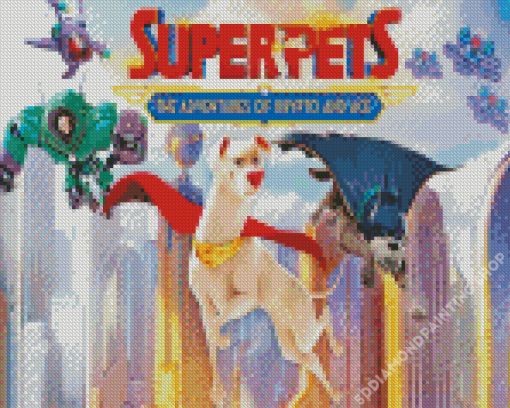 Superpets Poster Diamond Painting