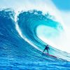 Surfer In Large Wave Diamond Painting