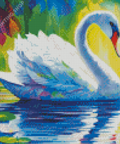 Swan Diamond Painting