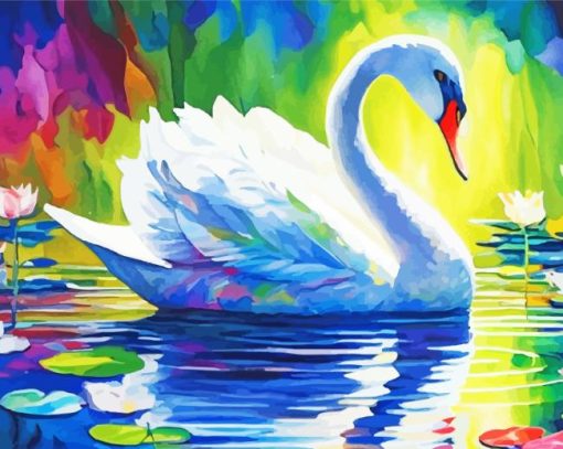 Swan Diamond Painting