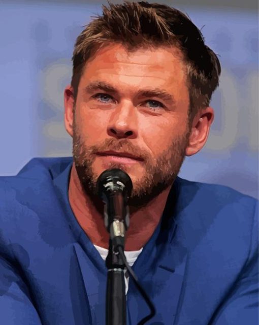 The Australian Chris Hemsworth Diamond Painting