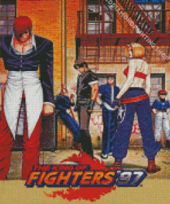 The King Of Fighters Video Poster Diamond Painting