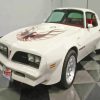 White 78 Firebird Trans Am Car Diamond Painting