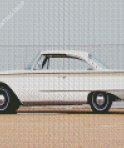 White Ford Starliner Diamond Painting