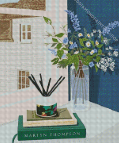 Window Corner Diamond Painting