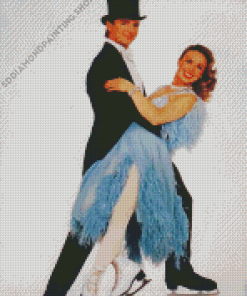 Young Torvill And Dean Diamond Painting