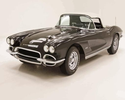 1962 Chevrolet Corvette Diamond Painting