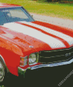 71 Chevelle Classic Car Diamond Painting