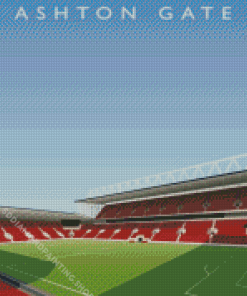 Ashton Gate Stadium Poster Diamond Painting