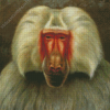 Baboon Animal Diamond Painting