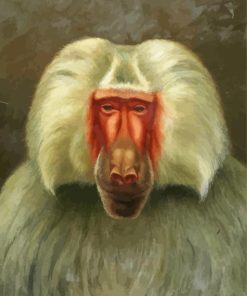 Baboon Animal Diamond Painting