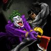 Batman And The Joker Diamond Painting