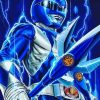 Blue Power Ranger Art Diamond Painting