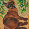 Burmese Cat Diamond Painting