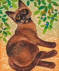 Burmese Cat Diamond Painting